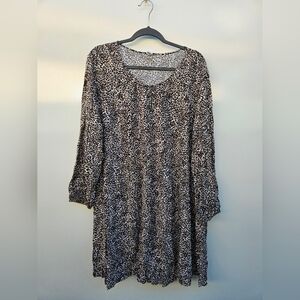 Leopard Print Women's Dress